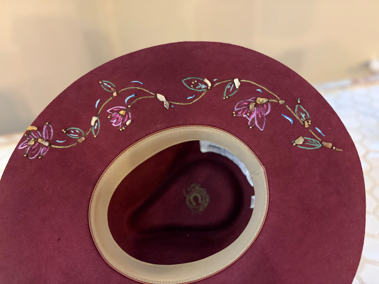 Hat Painting & Stenciling